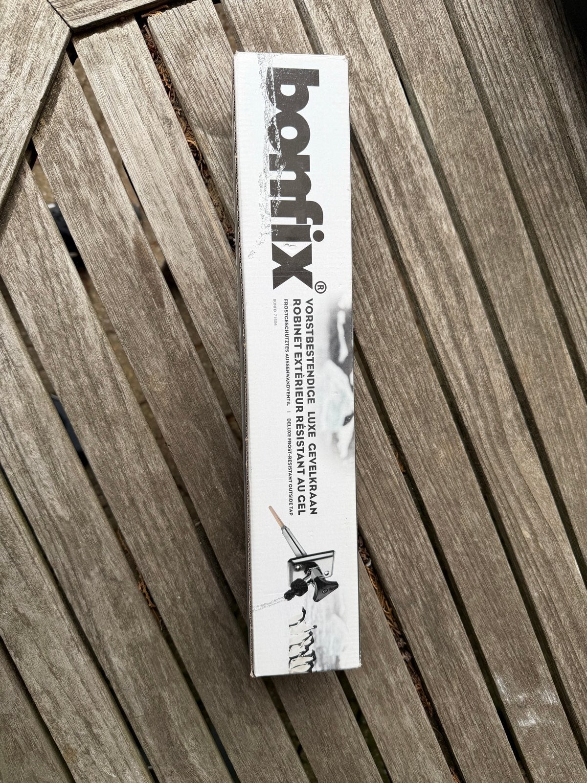 Bonfix Vorstbestendige Luxe Gevelkraan - Nieuw in doos, Doe-het-zelf en Verbouw, Sanitair, Ophalen, Nieuw, Kraan