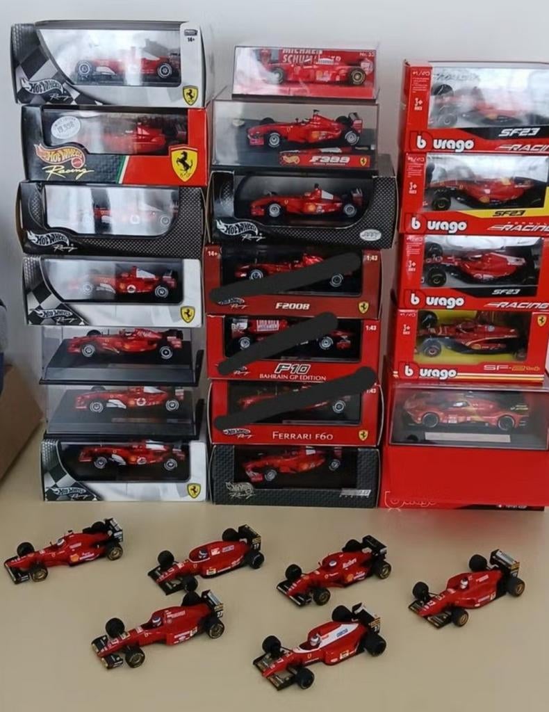 Ferrari F1 Schaalmodellen (1:43)(Update!), Ophalen of Verzenden, Zo goed als nieuw, Auto, Overige merken