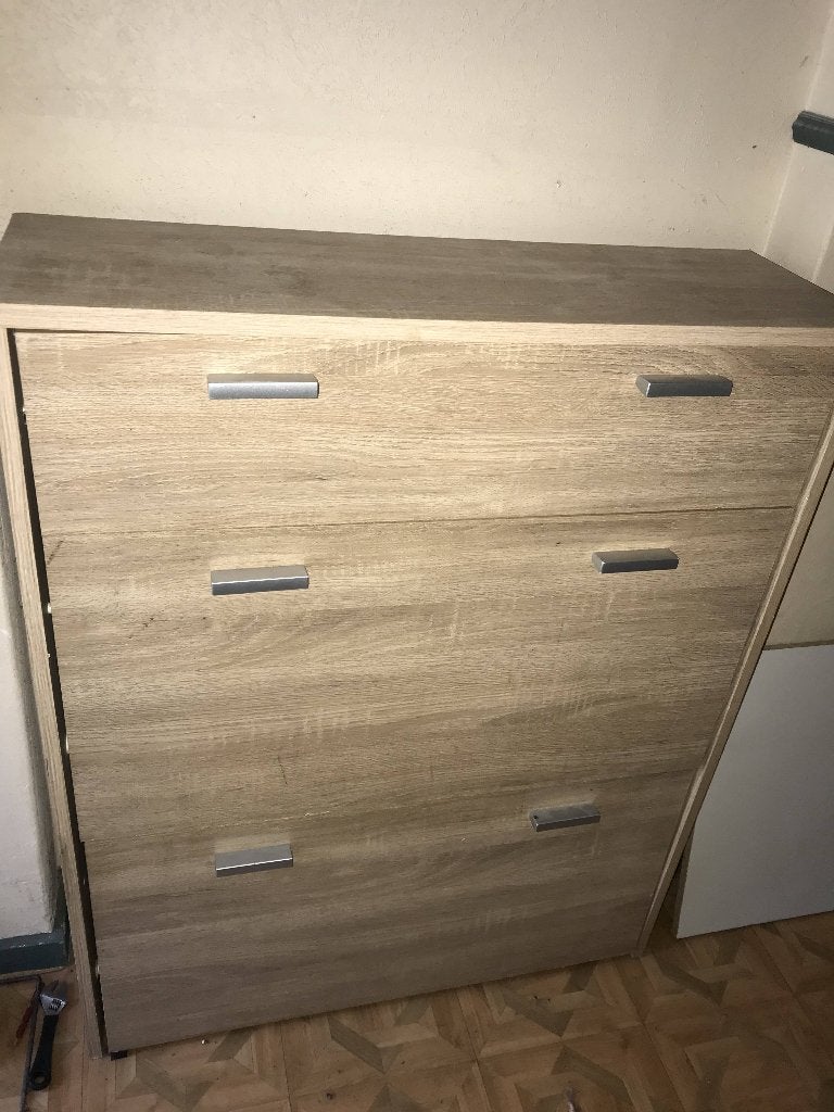 Gratis Schoenkastje (opknappertje), Huis en Inrichting, Kasten | Schoenenkasten, Gebruikt, Ophalen