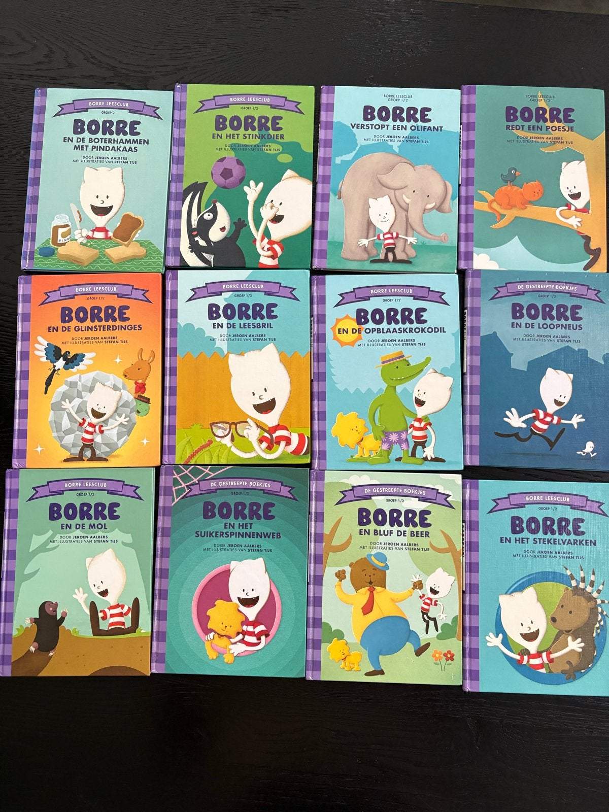 Borre boekjes - 12 stuks, Boeken, Ophalen of Verzenden, Gelezen, 3 tot 4 jaar