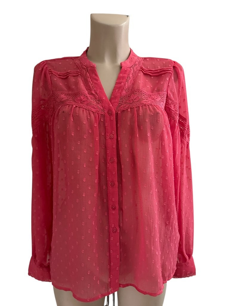 Esqualo blouse S, Maat 38/40 (M), Ophalen of Verzenden, Zo goed als nieuw, Roze