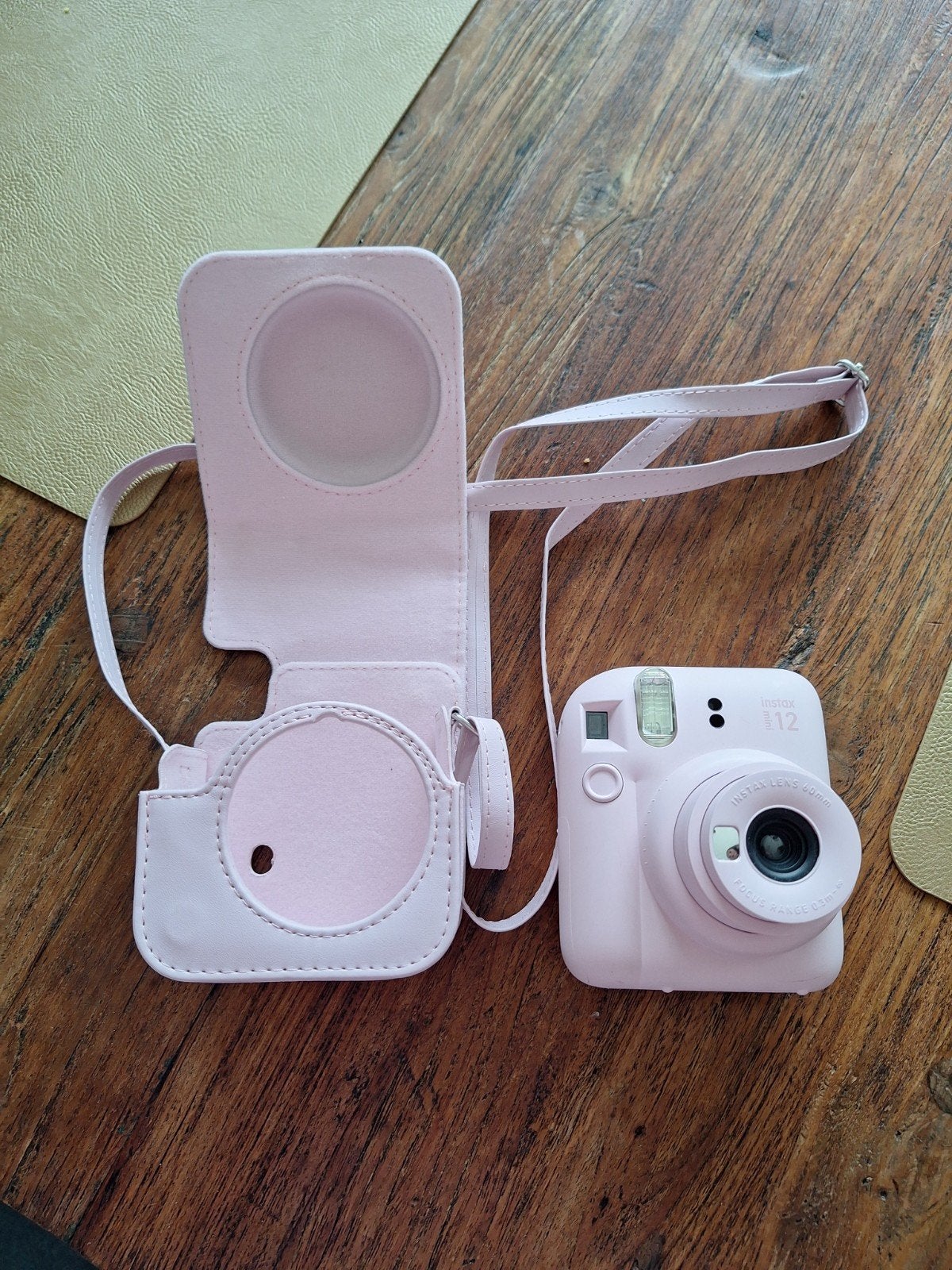 Polaroid instax 12 mini roze, Ophalen of Verzenden, Zo goed als nieuw, Fuji, Minder dan 4 keer