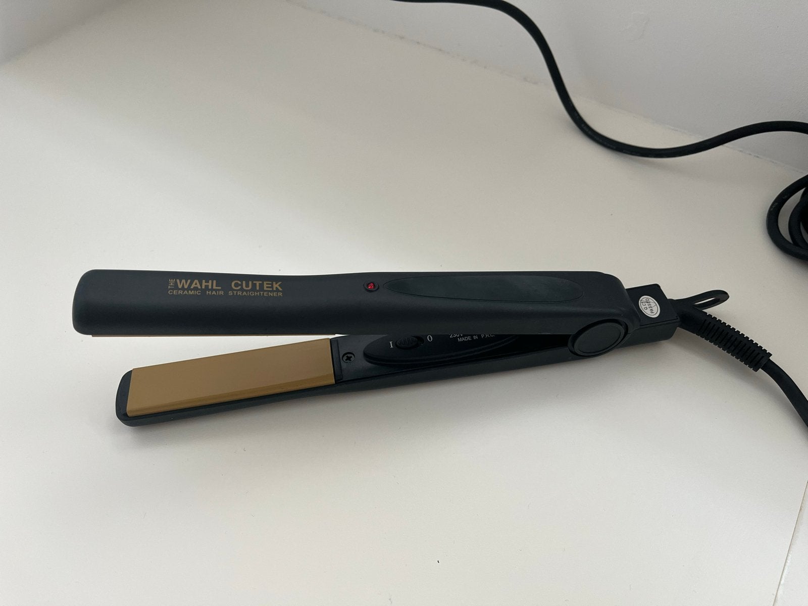 Wahl Cutek Keramische Stijltang - Model ZX505, Ophalen of Verzenden, Gebruikt, Haarverzorging