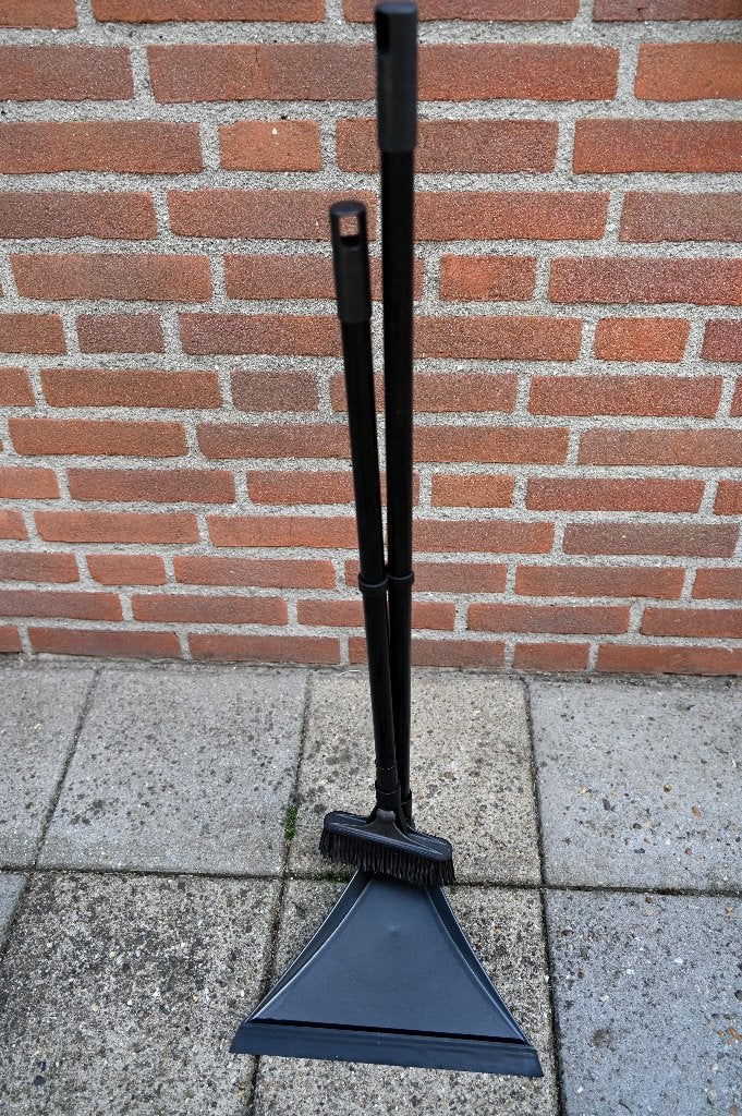 PROWIN handveger en blik staande veegset, Ophalen of Verzenden, Bezem of Borstel