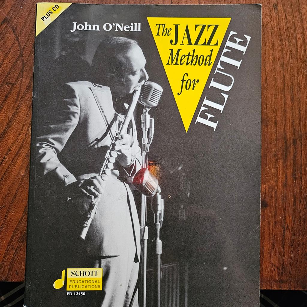 The Jazz Method for Flute - John O'Neill (Boek + CD), Muziek en Instrumenten, Bladmuziek, Ophalen of Verzenden