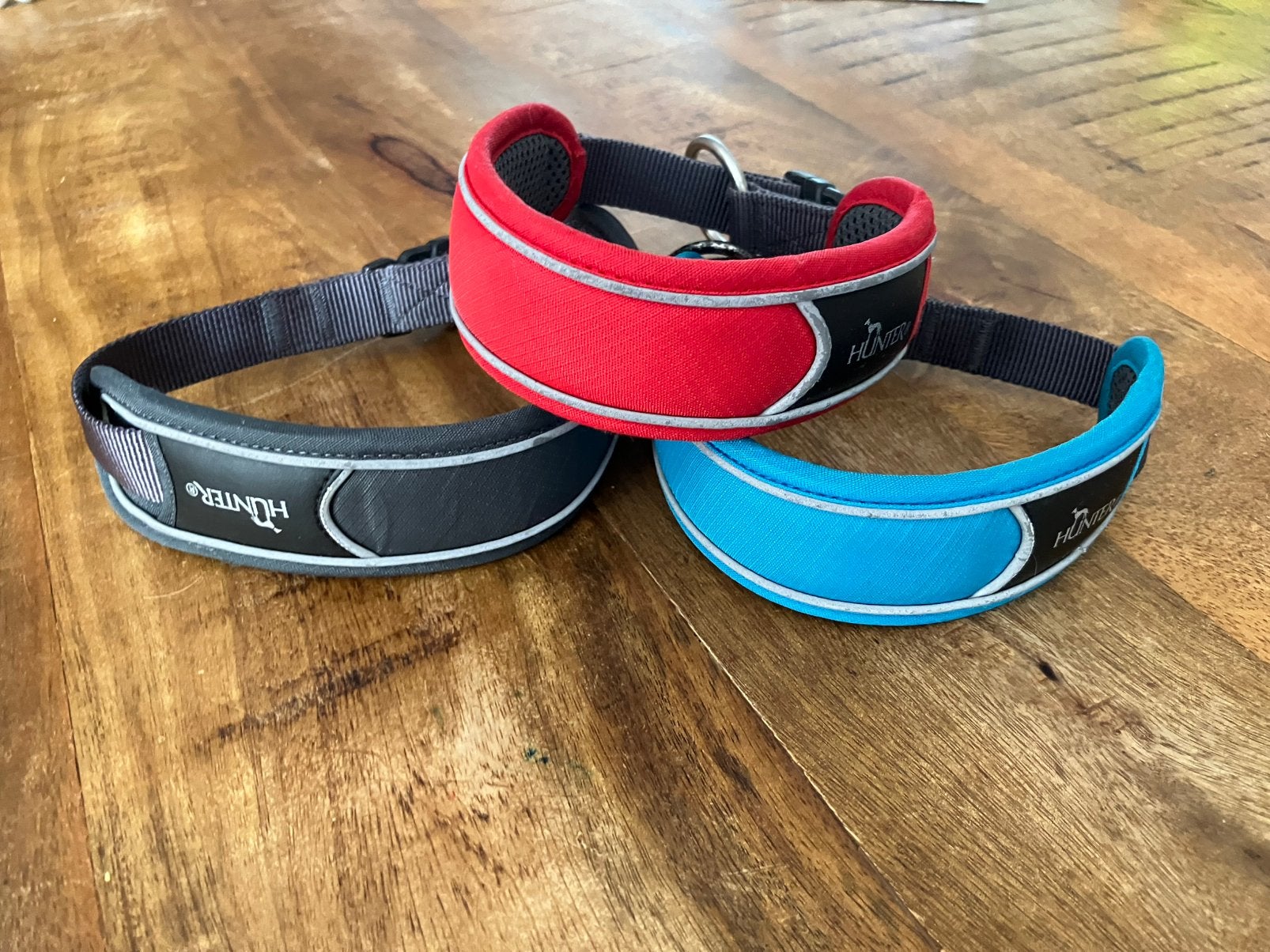 3x Hunter halsband maat M, Dieren en Toebehoren, Overige merken, Ophalen, Gebruikt, Halsband