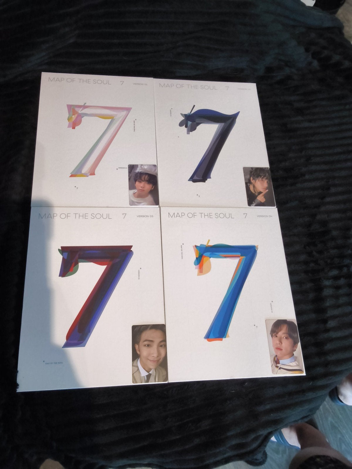 BTS - Map of the Soul: 7 (alle 4 versies), K-pop, Ophalen of Verzenden, Zo goed als nieuw, Inclusief boekje