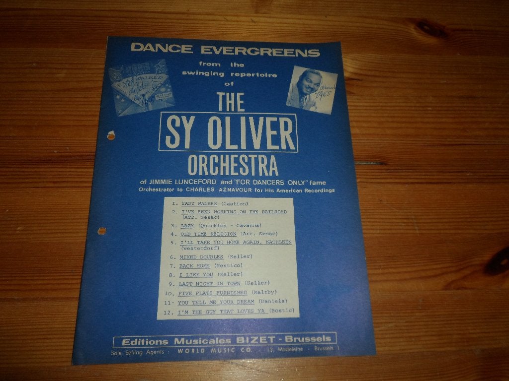 Dance evergreens - the sy oliver orchestra, Muziek en Instrumenten, Gebruikt, Ophalen of Verzenden, Artiest of Componist, Populair