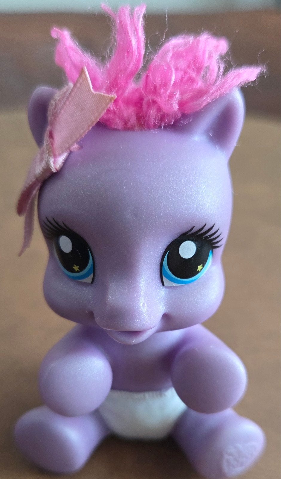 My Little Pony Starsong 2008 paarse baby pony met vleugels, Ophalen of Verzenden, Gebruikt