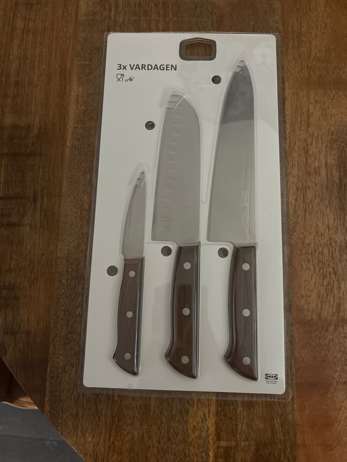 IKEA VARDAGEN Messenset 3-delig - Nieuw in verpakking, Overige typen, IKEA, Nieuw, Ophalen of Verzenden