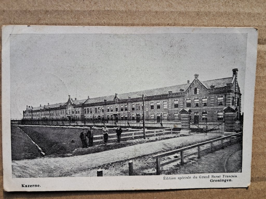 Groningen (4) - Kazerne (1907, Fraai), Verzenden, Voor 1920, Groningen