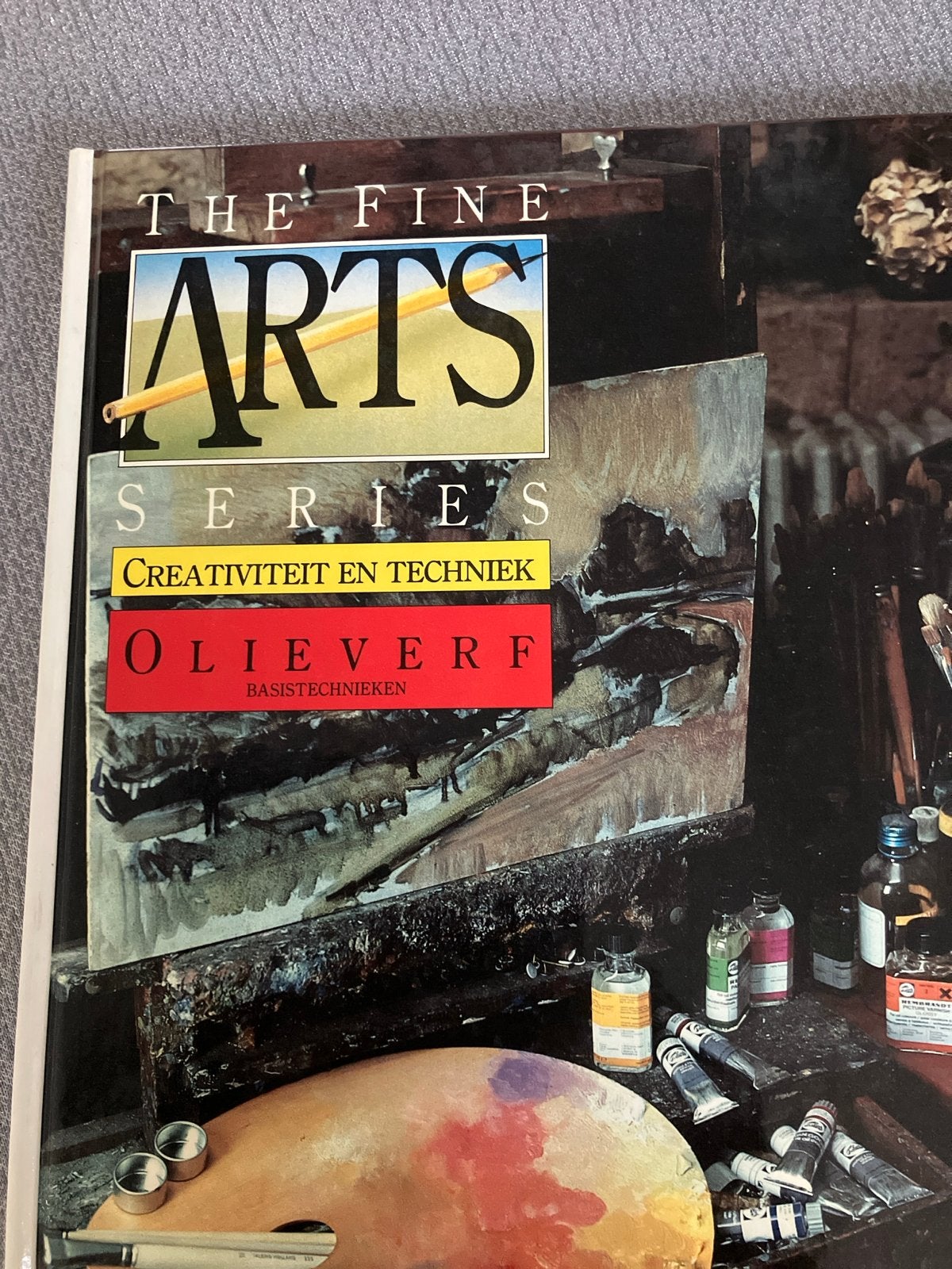 Olieverf Basistechnieken - The Fine Arts Series, Boeken, Ophalen of Verzenden, Gelezen, Schilder- en Tekenkunst