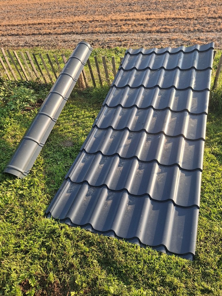 dakpanplaat plus nokvorst, Ophalen, Overige kleuren, Nieuw, Minder dan 5 m²