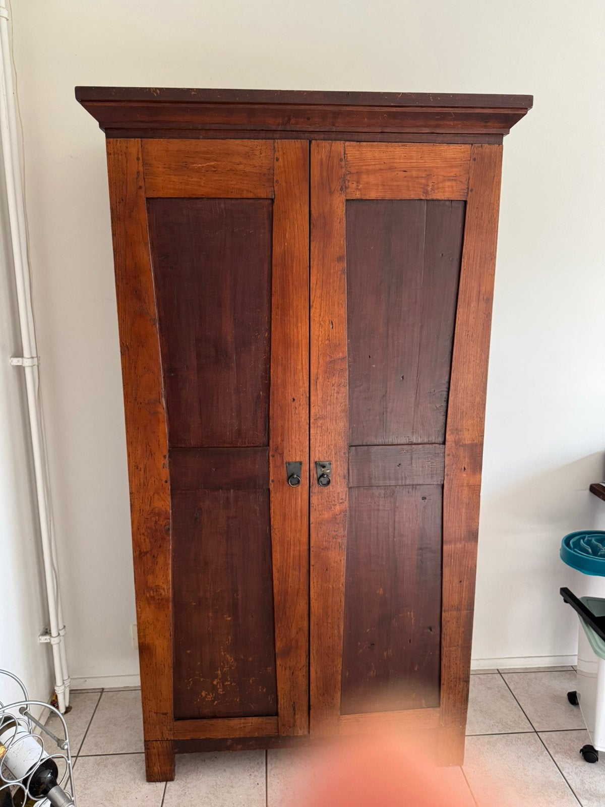 Kast, Ophalen, Gebruikt, Eikenhout, 50 tot 100 cm