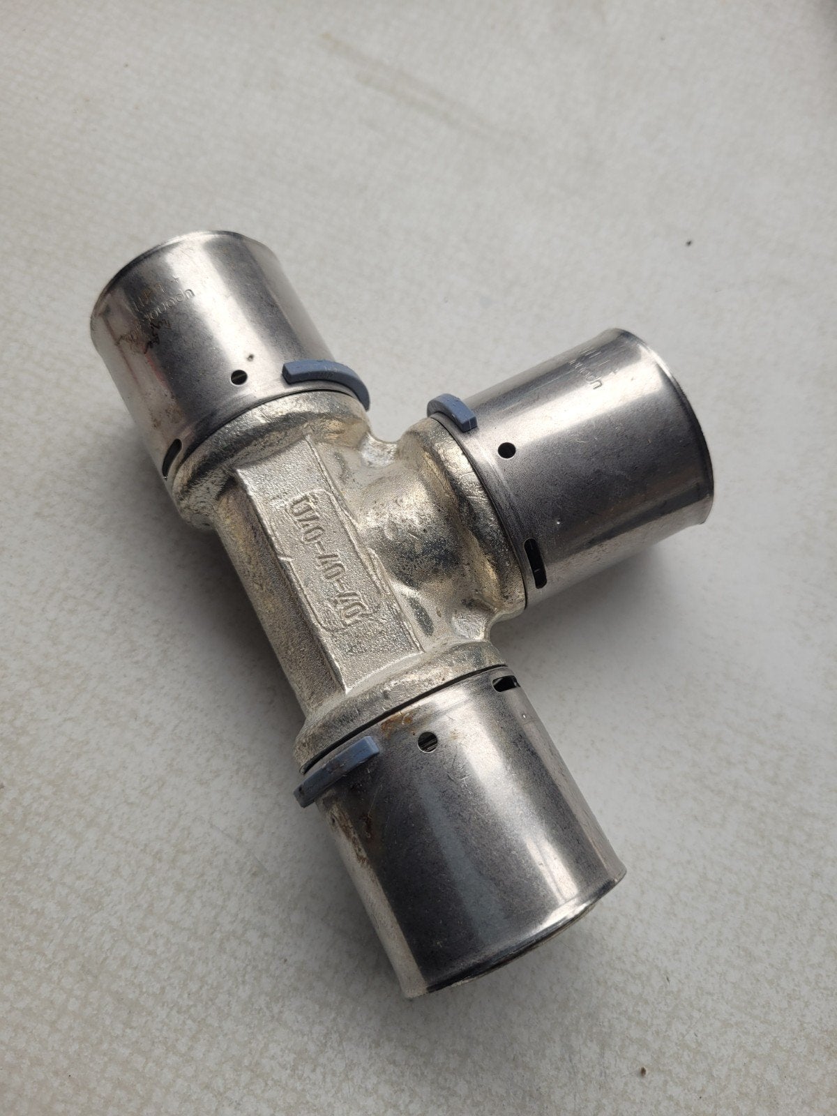 uponor t 40 metaal voor pex, Ophalen of Verzenden, Nieuw, Minder dan 50 mm