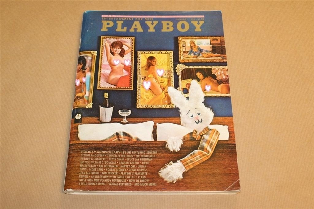 Originele Amerikaanse Playboy - Jan. 1970 !!, Ophalen of Verzenden, 1960 tot 1980, Knipsel(s)