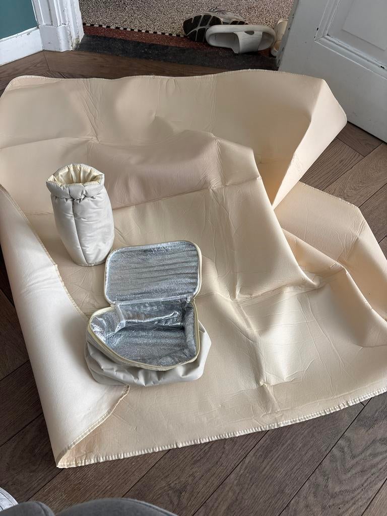 Luxe picknickmand met servies en accessoires, Ophalen of Verzenden, Zo goed als nieuw