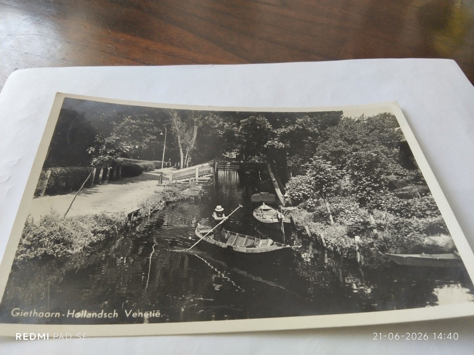 Oude Ansichtkaart Giethoorn - Hollandsch Venetië, Ophalen of Verzenden, Voor 1920, Gelopen, Overijssel