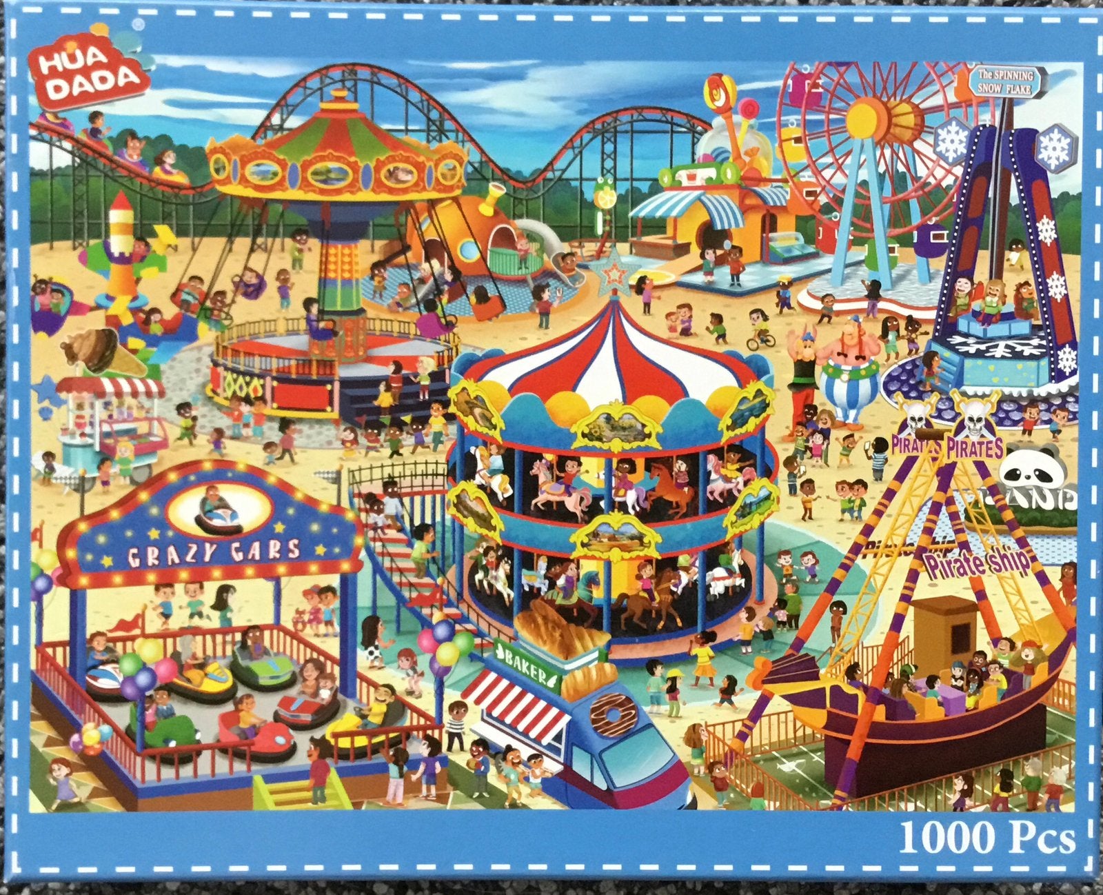Puzzel van 1000 stukjes, Ophalen of Verzenden, 500 t/m 1500 stukjes, Zo goed als nieuw