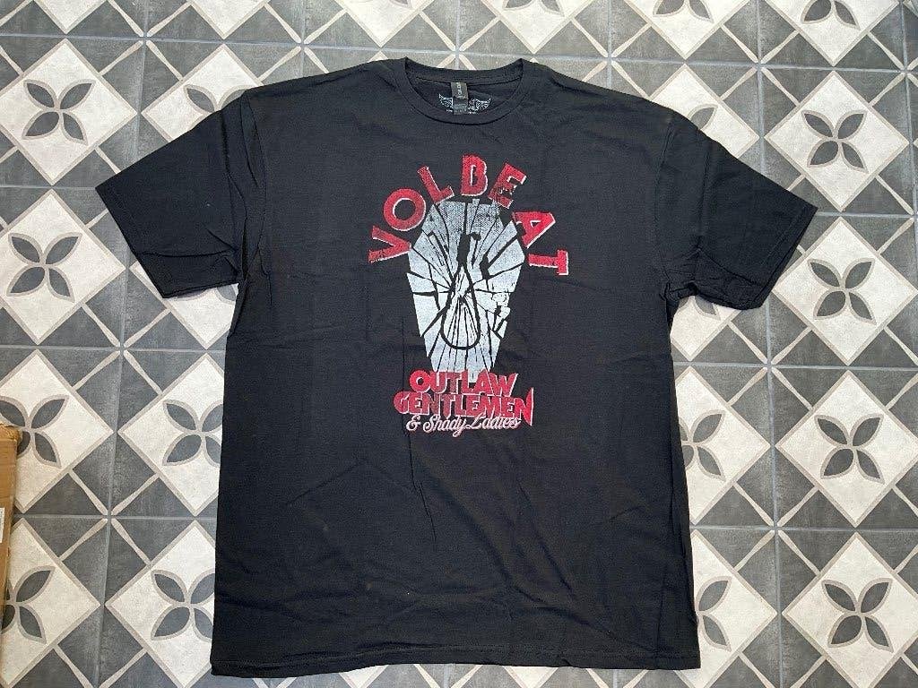 T-Shirt Volbeat - Outlaw Gentlemen & Shady Ladies -Maat XL, T-Shirt Volbeat - Outlaw Gentlemen & Shady Ladies -Maat XL, Nieuw