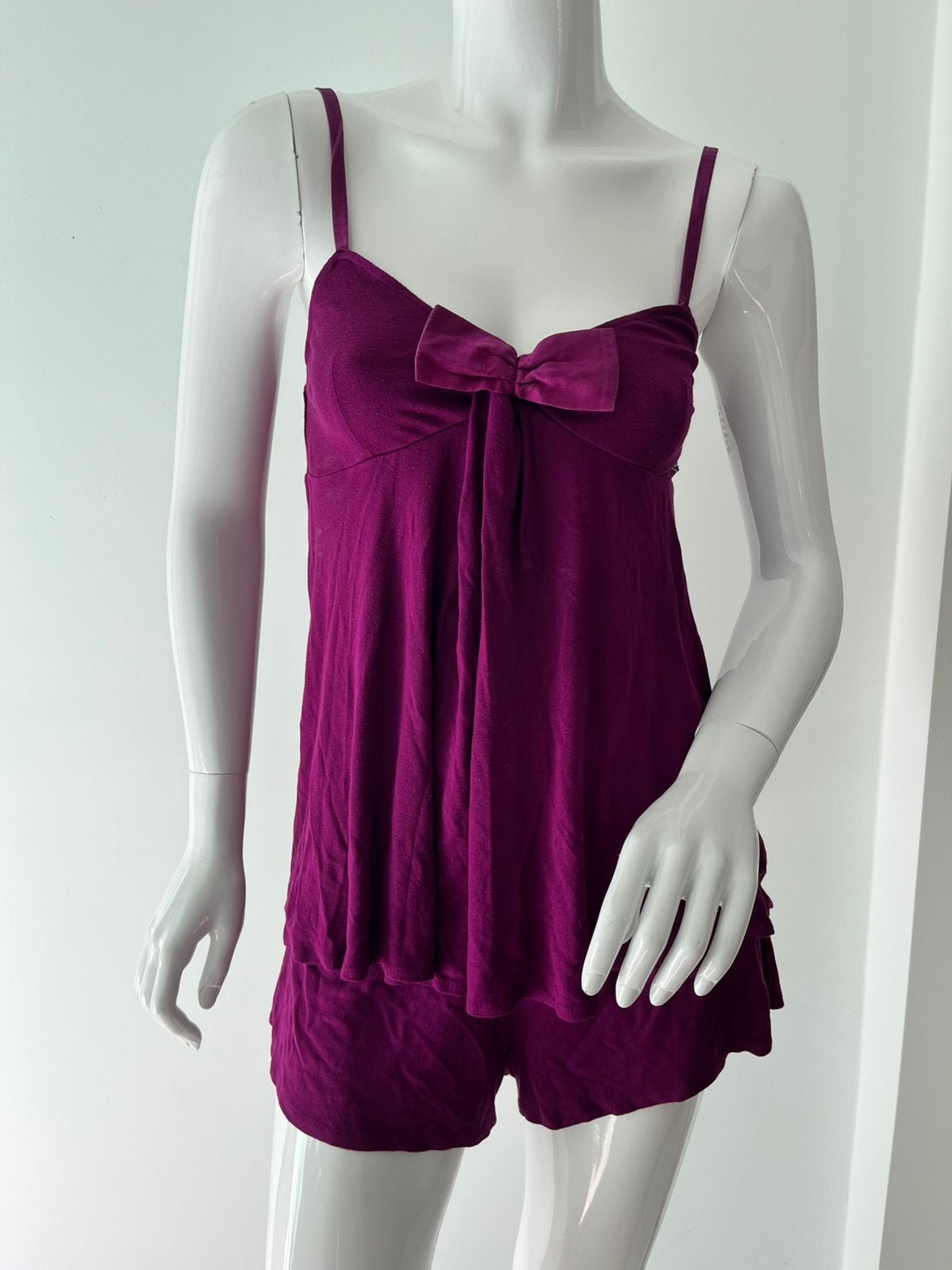 Vintage Dior lingerie set in M/L, Verzenden, Paars, Setje