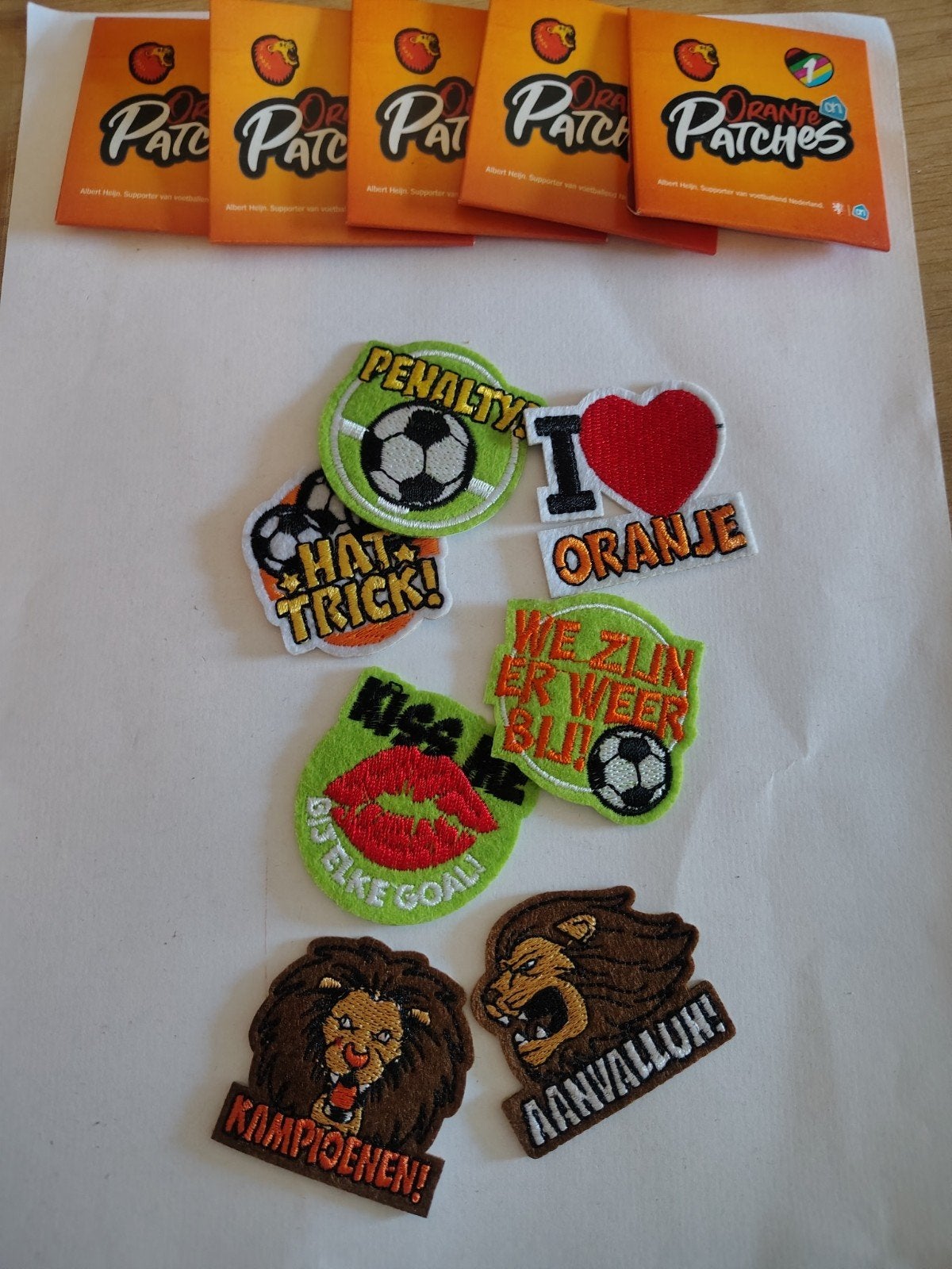 Oranje Patches Badge Patch, Ophalen of Verzenden