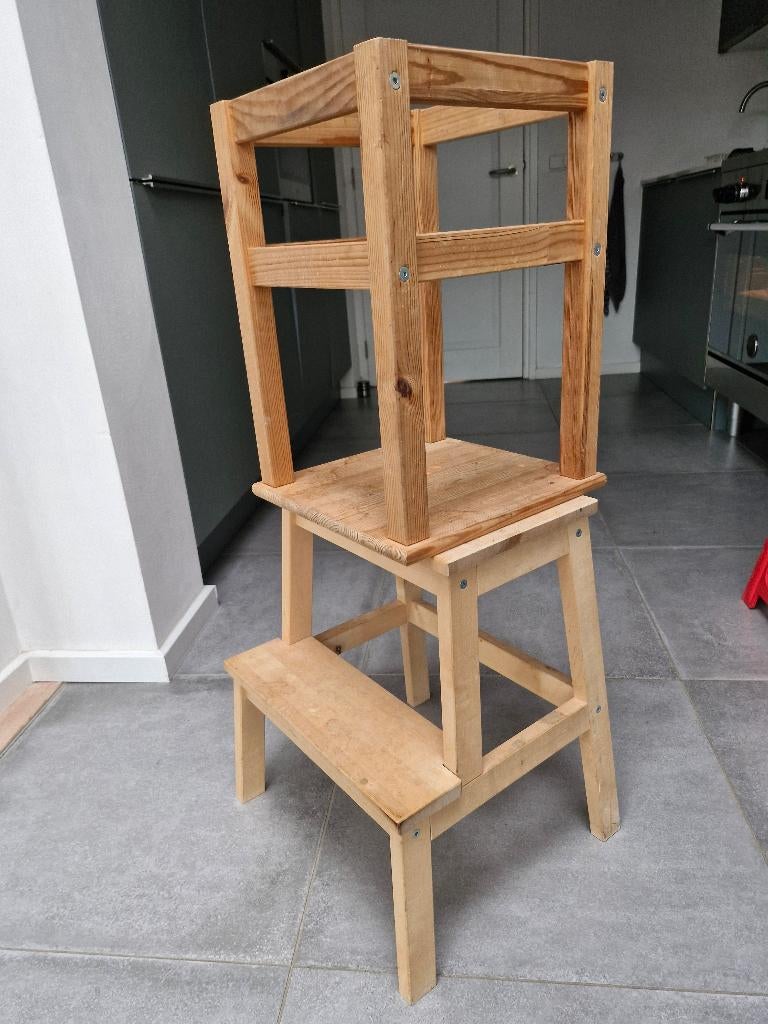 Learning tower Ikea hack, Ophalen, Gebruikt, Hout