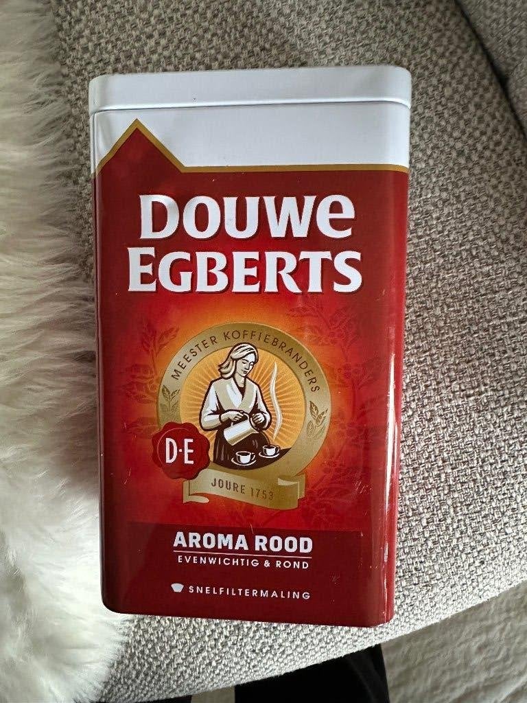 Douwe Egberts blikken, Ophalen of Verzenden, Gebruikt, Koffie, Douwe Egberts