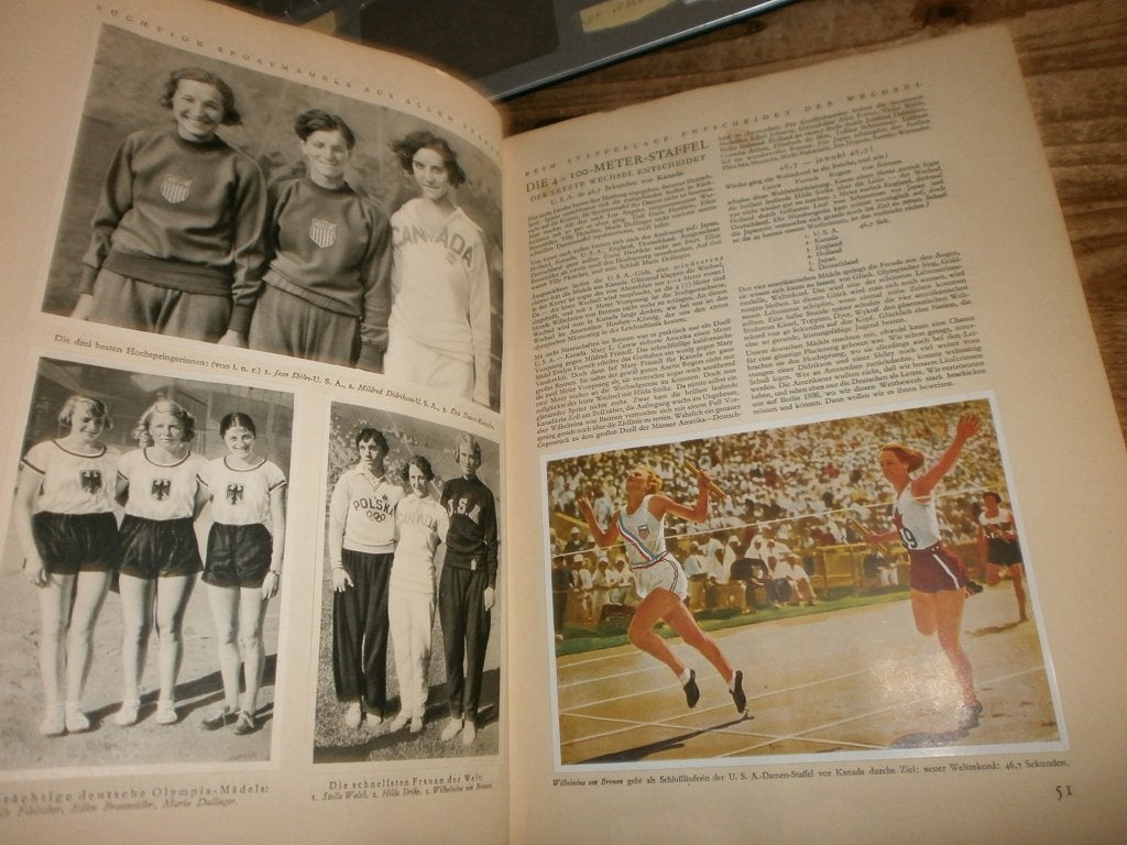 1932 olympische spelen los angeles plaatjesalbum compleet, Ophalen of Verzenden