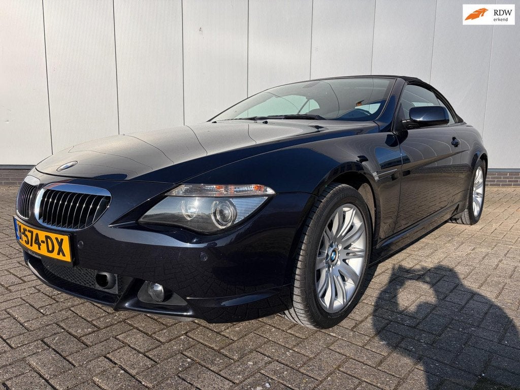 BMW 6-serie Cabrio 650i Cabrio Full options-weinig KM! YOUNG, Auto's, BMW, Automaat, Achterwielaandrijving, Gebruikt, 8 cilinders