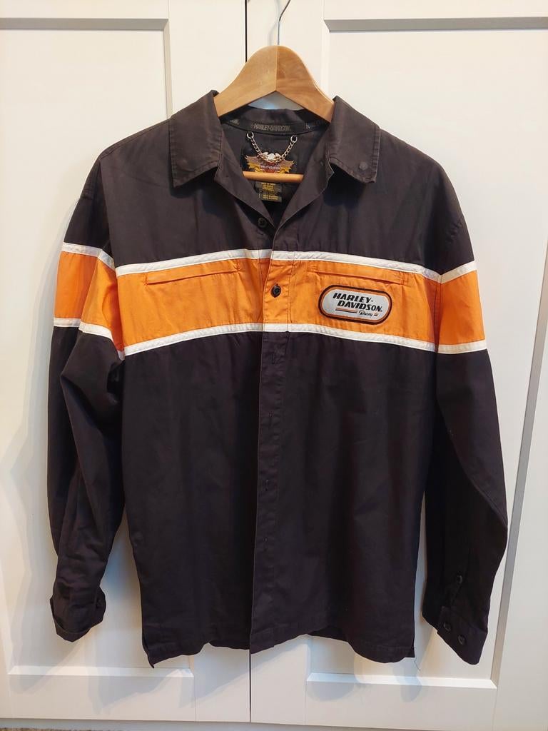 Harley Davidson overhemd, Motoren, Kleding | Motorkleding, Ophalen of Verzenden, Tweedehands