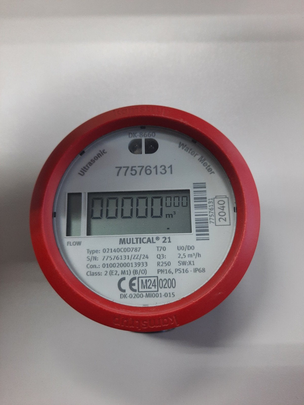 Kamstrup Multical 21 Ultrasone Watermeter, Ophalen of Verzenden, Nieuw, Vocht of Vloeistof