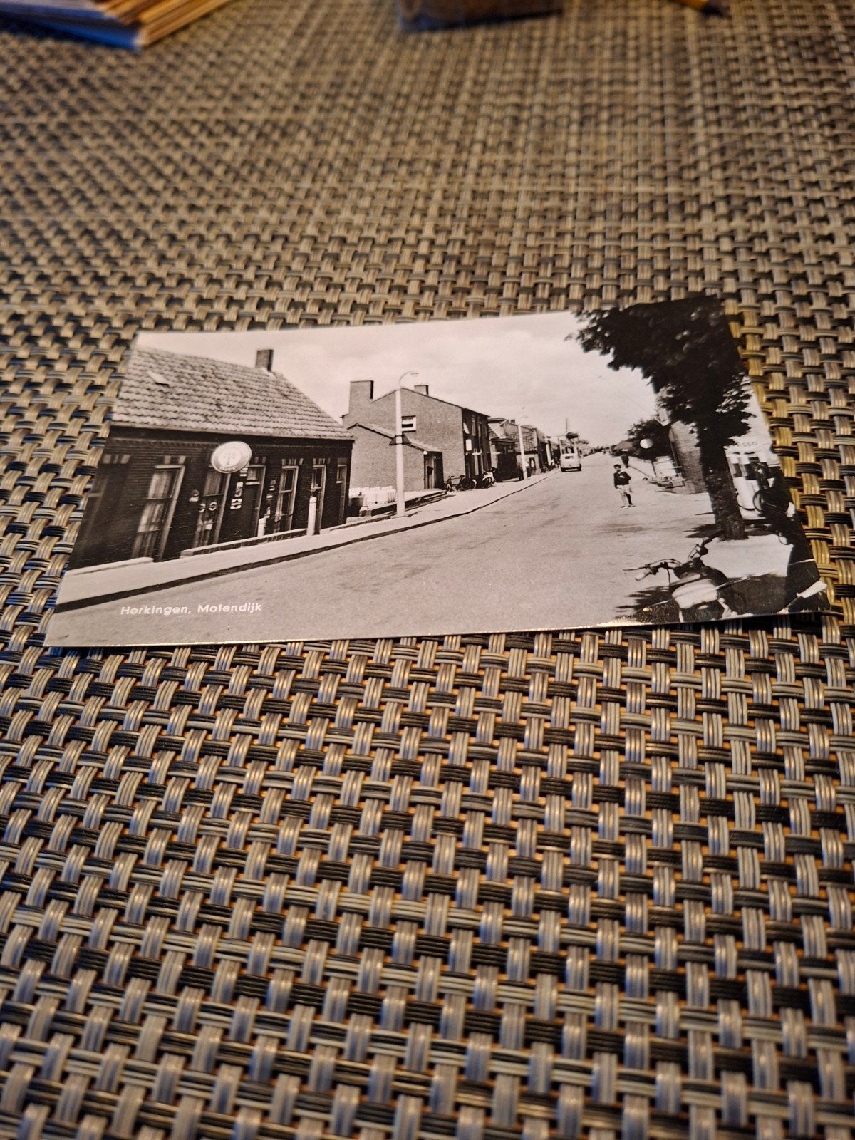 Herkingen, Molendijk, Ophalen of Verzenden, 1940 tot 1960, Gelopen, Zuid-Holland