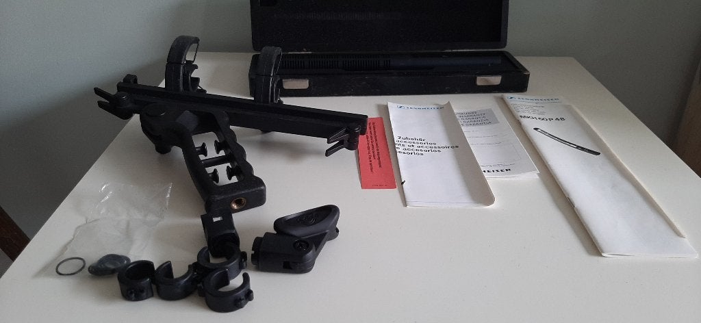 Sennheiser MKH 60 dynamische microfoon, Muziek en Instrumenten, Microfoons, Ophalen of Verzenden, Zo goed als nieuw, Studiomicrofoon