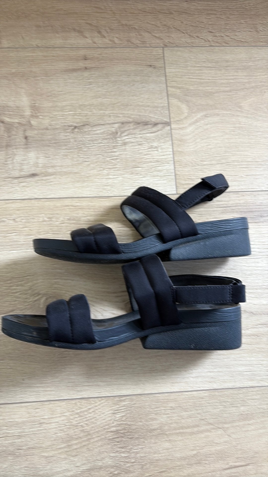 Camper zwart sandaal maat 39, Ophalen of Verzenden, Gedragen, Zwart, Sandalen of Muiltjes