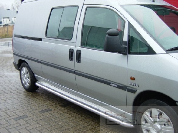 Fiat Scudo Sidebars met aluminium trede, Ophalen, Niet ingevuld, Niet ingevuld, Niet ingevuld