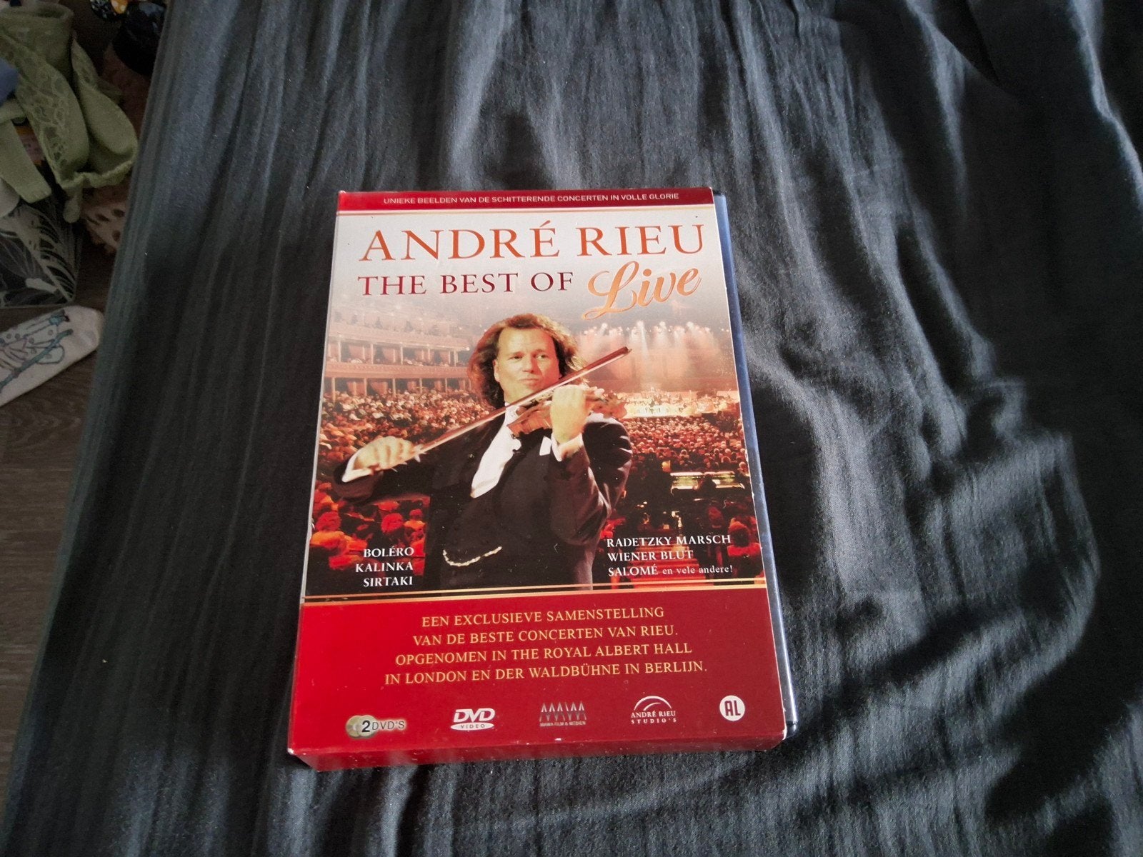 2 dvd van andre rieu, Alle leeftijden, Ophalen of Verzenden, Zo goed als nieuw, Concert