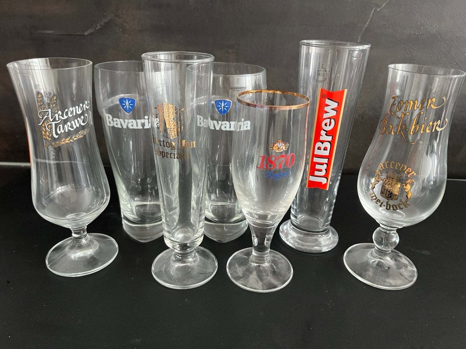 Gratis bierglazen voor de liefhebber, Ophalen, Zo goed als nieuw, Bierglas