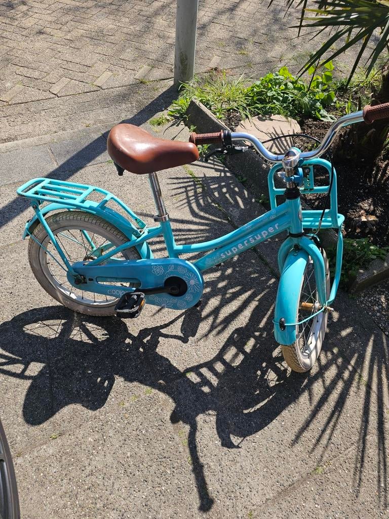 Kinderfiets tot 6 jaar, Fietsen en Brommers, Fietsen | Meisjes, Ophalen of Verzenden, Gebruikt, 20 inch