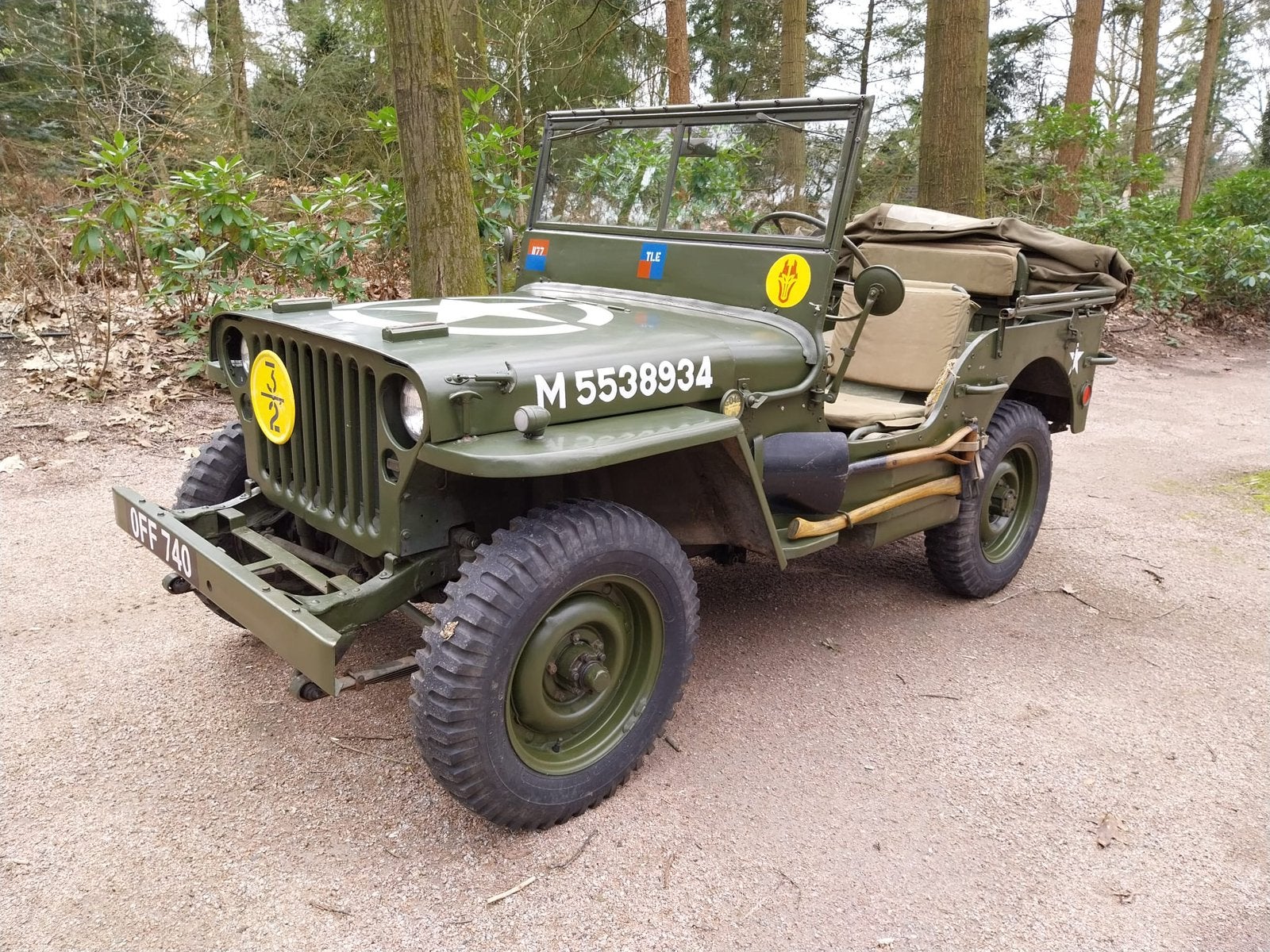 Jeep Willy's MB van 18-01-1944, Bedrijf, Te koop