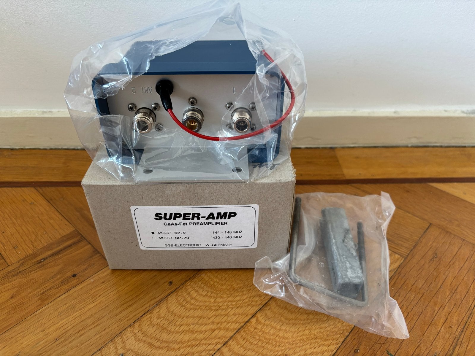 SSB SUPER-AMP GaAs-Fet Voorversterker SP-2 (144-148 MHz), Ophalen of Verzenden, Nieuw, Ontvanger