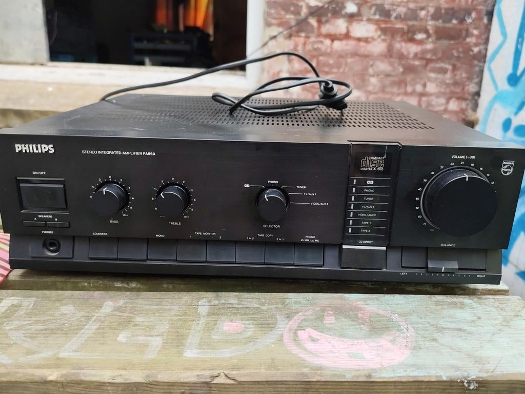 Philips FA860 versterker, Ophalen, Overige merken