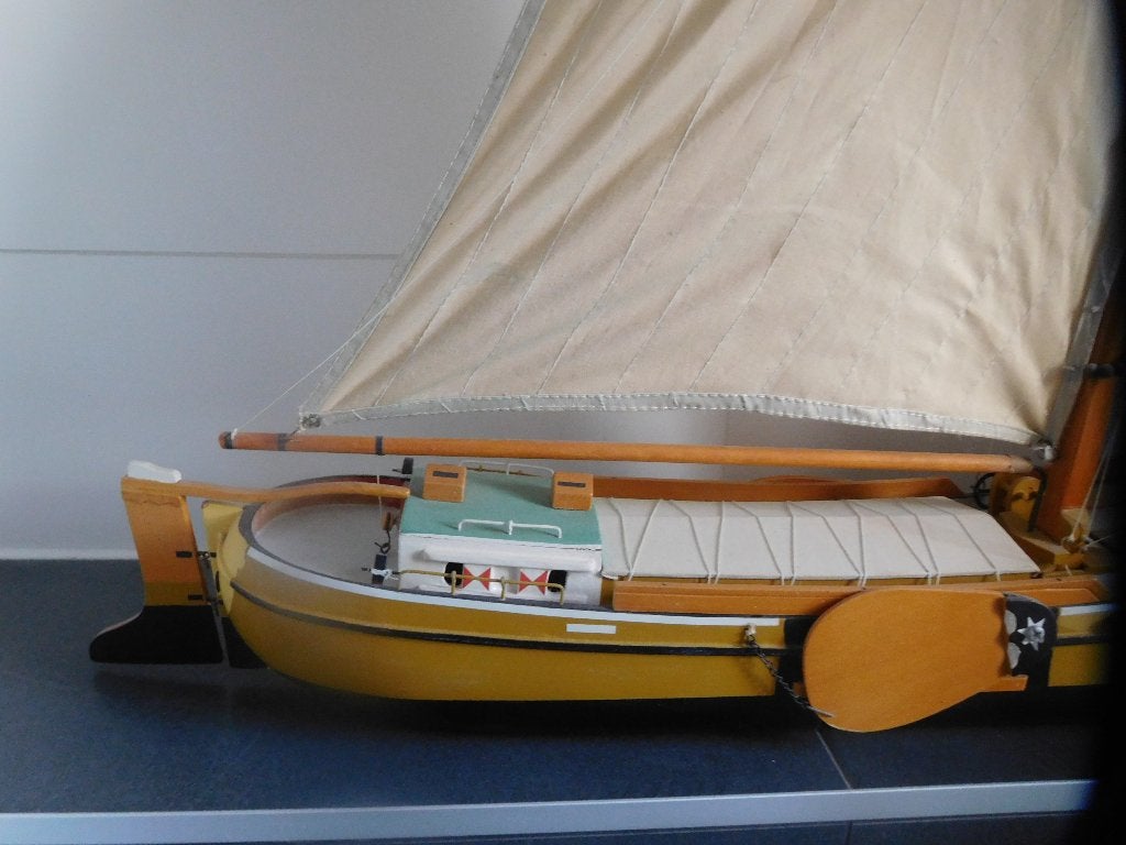 zeilboot modelbouw ==, Ophalen, Zo goed als nieuw