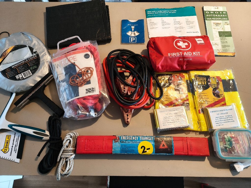 Auto op weg pakket, Ophalen of Verzenden, Gebruikt