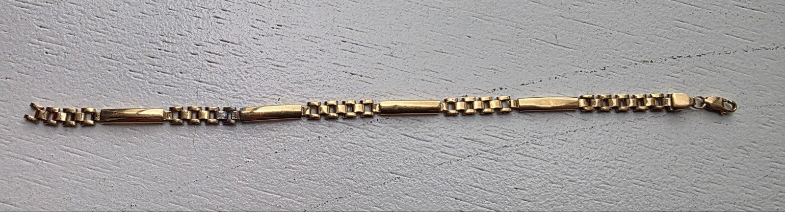 Gouden armband 14 karaat, Verzenden, Zo goed als nieuw, Goud, Goud