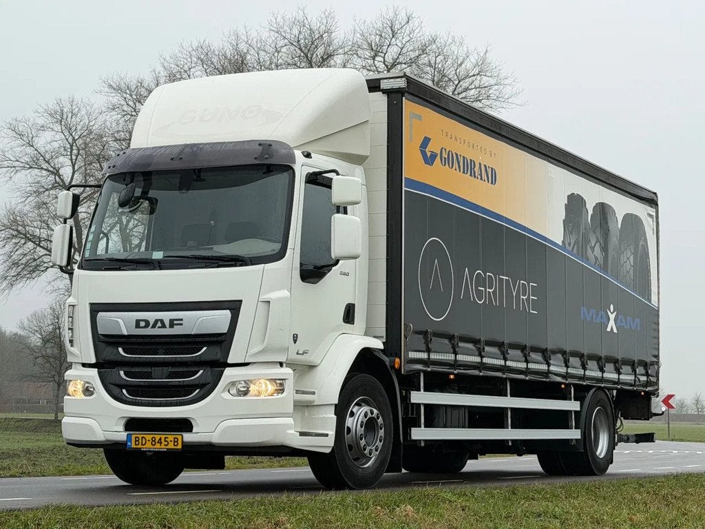 DAF LF 260 (bj 2018), Automaat, Achterwielaandrijving, Bedrijf, Diesel
