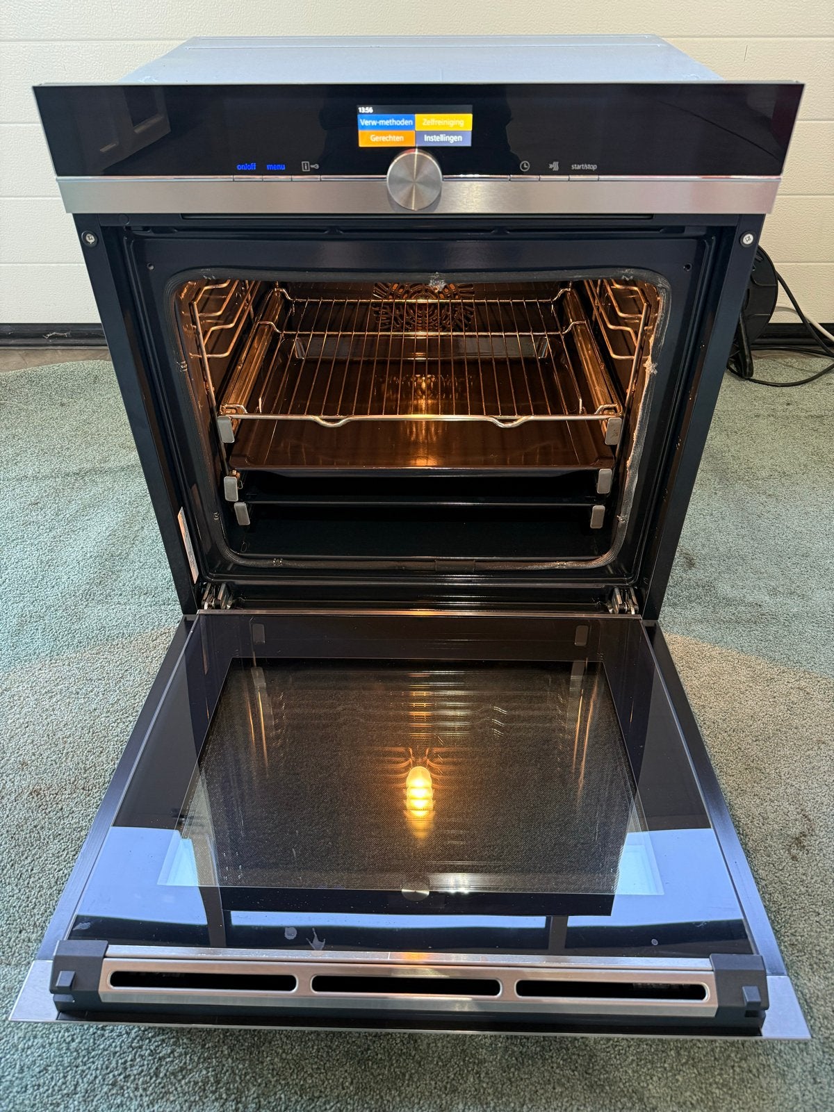 Siemens Inbouw combi stoom Heteluchtoven - Zo goed als nieuw, Bella, Hete lucht, Siemens, Ophalen of Verzenden