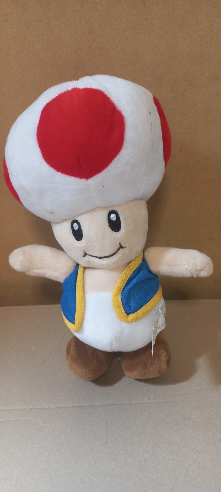 Super Mario Toad Knuffel - Zo goed als nieuw, Overige typen, Ophalen of Verzenden, Nintendo, Middelgroot (20 tot 80 cm)