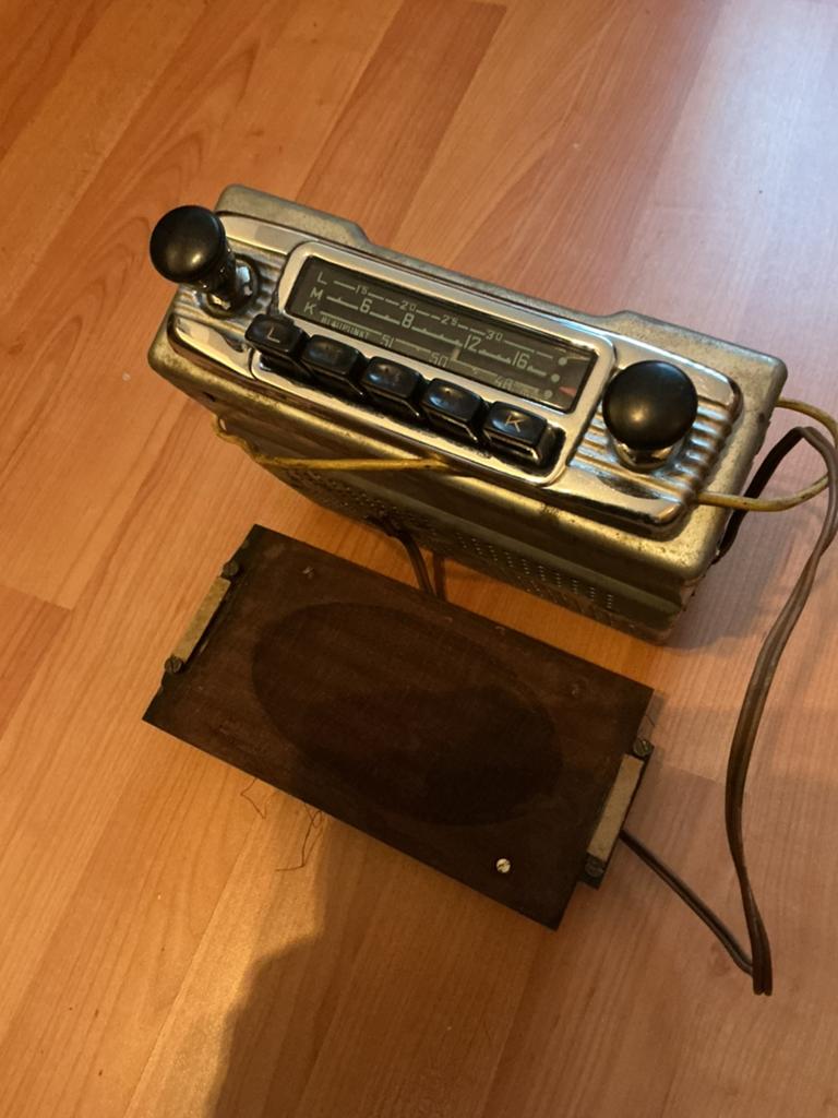 Autoradio buizen Blaupunkt Stuttgard vintage, Ophalen of Verzenden, Gebruikt