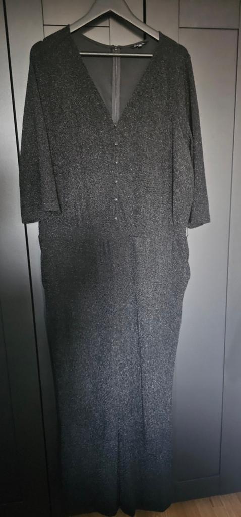 Stijlvolle Zwarte Glitter Jumpsuit Maat 48, Kleding | Dames, Jumpsuits, Zwart, Maat 46/48 (XL) of groter, Ophalen of Verzenden